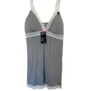 NWT Gray and White Lingerie Pjs